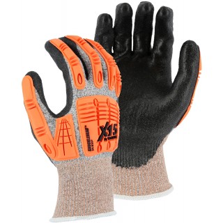 81-34-5337 Majestic® X-15 with Dyneema Cut & Impact Resistant Glove with Polyurethane Coating
